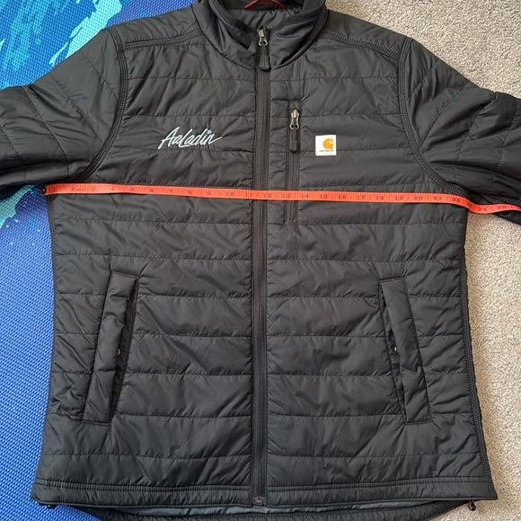 Carhartt Gilliam Jacket Black Youth Large 12/14 EUC Insulated Warm - Picture 16 of 16